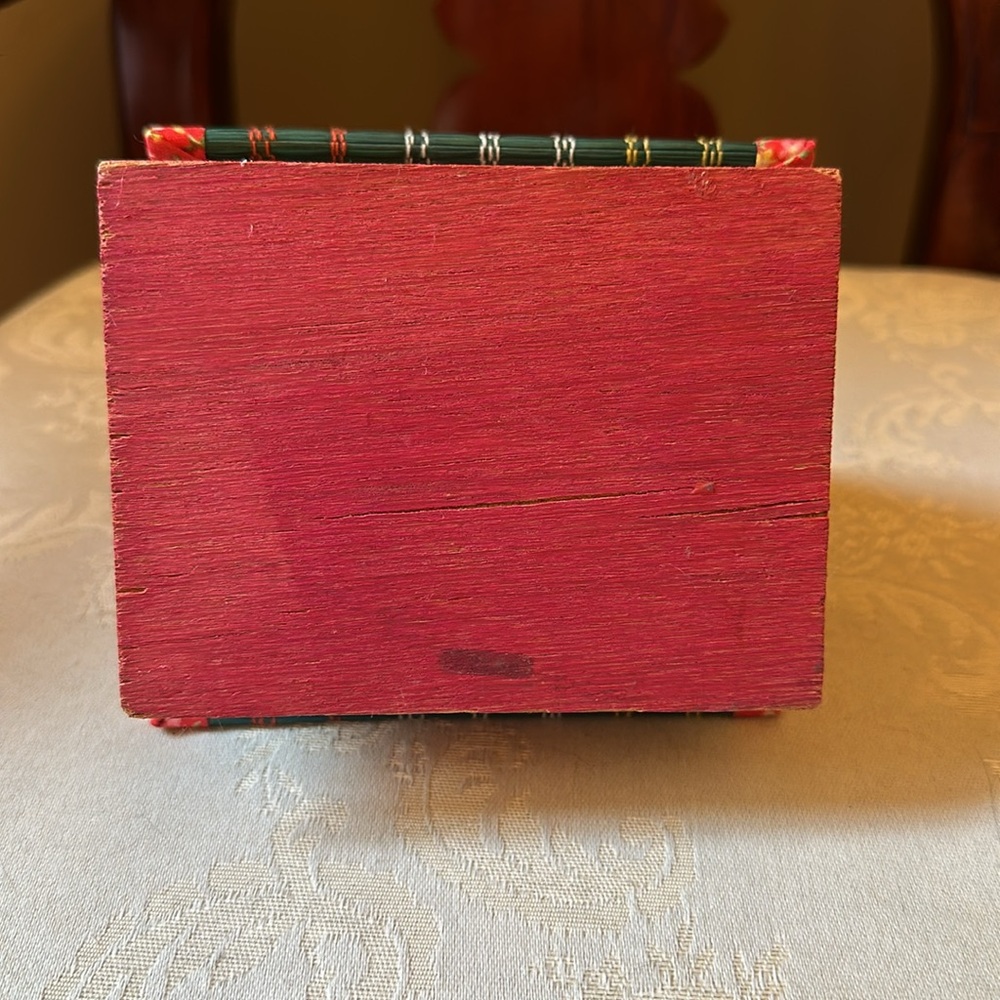 Vintage 1950s Straw Work sewing box from Japan in EUC - Picture 4 of 12